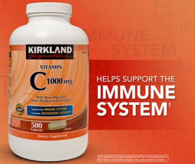 Viên uống bổ sung vitamin C Kirkland Signature