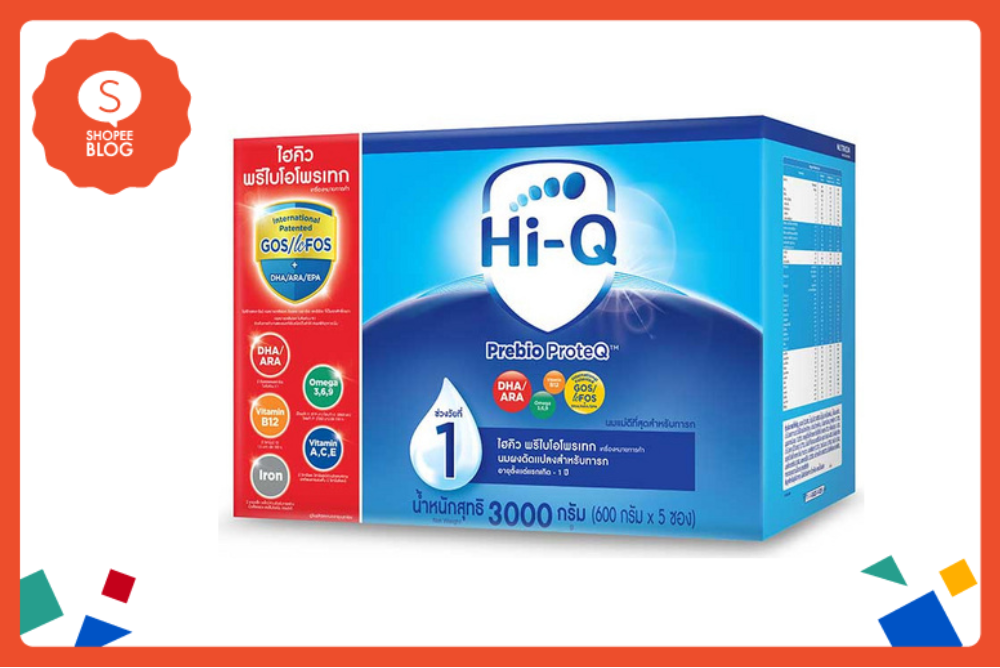 Sữa Bột Hi-Q 1 Plus Prebio ProteQ Sữa Bột Công Thức Tuổi 1